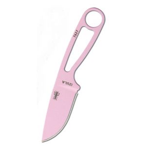 ESEE Pink Izula Knife w/ Sheath & Survival Kit